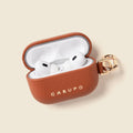 Leather Airpod Case - Tan by CASUPO