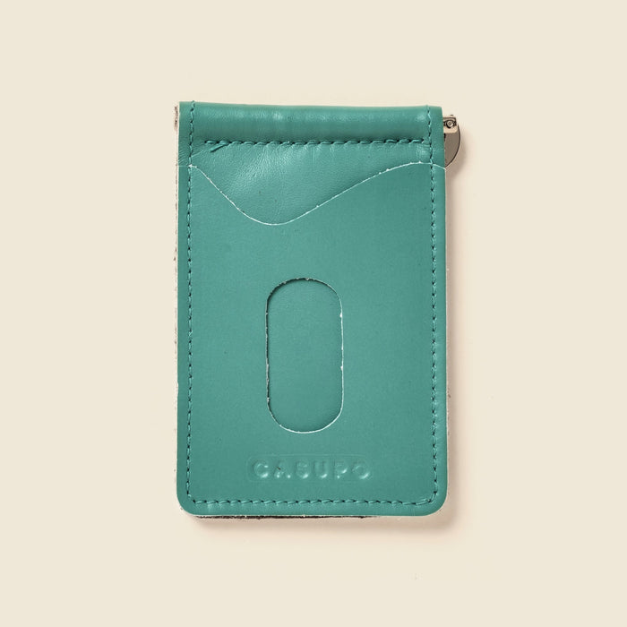 Money Clip Wallet - Teal by CASUPO