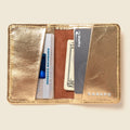 Compact Bifold with RFID Protection - Gold by CASUPO