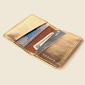 Compact Bifold with RFID Protection - Gold by CASUPO