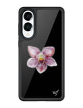 Orchid | Black Samsung Galaxy Case by Wildflower Cases