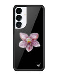 Orchid | Black Samsung Galaxy Case by Wildflower Cases