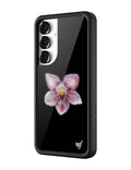 Orchid | Black Samsung Galaxy Case by Wildflower Cases