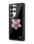 Orchid | Black Samsung Galaxy Case by Wildflower Cases