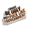 F Like The Government - Hard Hat Decal
