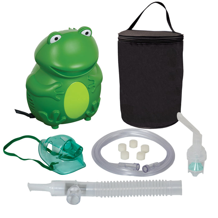NEBULIZER PED FROG REUSABLE W/ CARRY BAG by Pasteur Pharmacy
