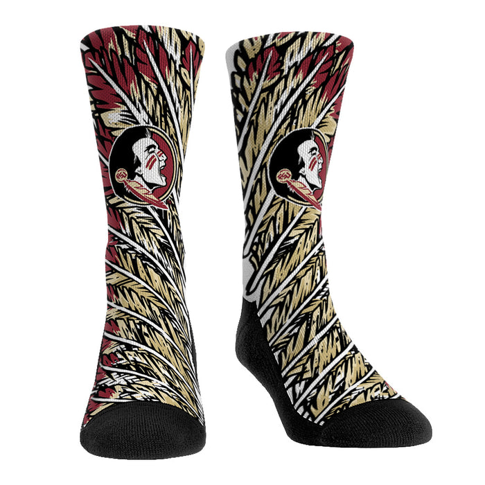 Florida State Seminoles - Feathers by Rock 'Em Socks