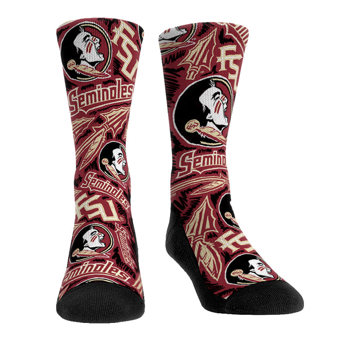 Florida State Seminoles - Logo Sketch by Rock 'Em Socks