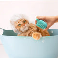 Soft Dog Cat Pet Bath Scrubber Massager Brush With Shampoo Dispenser by DailySale