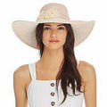 August Hat Company New Directions Natural Floppy Hat UPF 50+ One Size by Vanessa Jane
