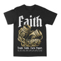 Have Faith Earn Paper Graphic Tee by Obsessed with graphic tees