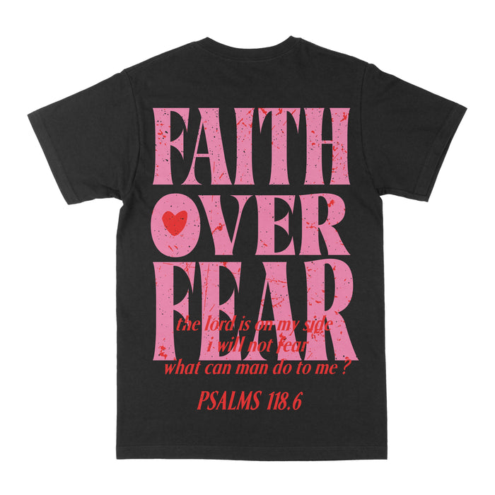 Faith Over Fear Graphic Tee by Obsessed with graphic tees