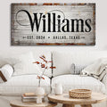 Family Sign XXIV by Tailored Canvases