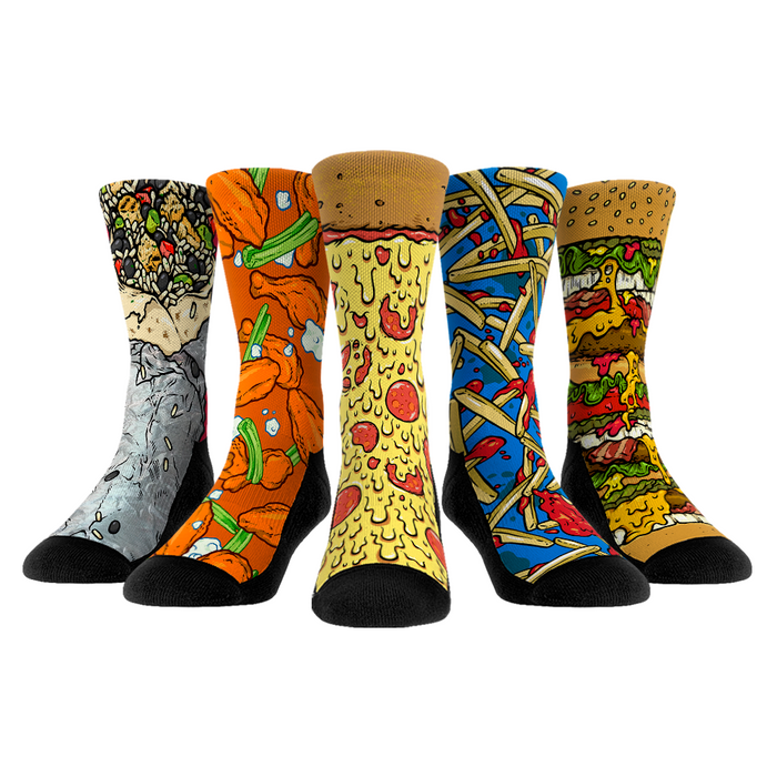 Fast Food Bundle 5-Pack by Rock 'Em Socks
