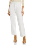 Blanknyc Cotton Straight Jeans in Head in the Clouds by Vanessa Jane
