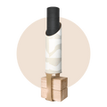 Yoga Storage Tube | Figures by Mache