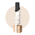 Yoga Storage Tube | Figures by Mache
