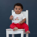 graphic bodysuit | joy dog by Finn + Emma