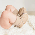 cozy booties| tan by Finn + Emma