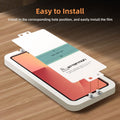 Samsung Galaxy Z Flip7 Screen Protector – Full Body with Alignment Tool, Clear | ZeroDamage by Zerodamage Sahara Case LLC