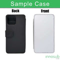 Sublimation Blanks Flip Wallet Leather Case Compatible with iPhone / Galaxy / Note by INNOSUB USA