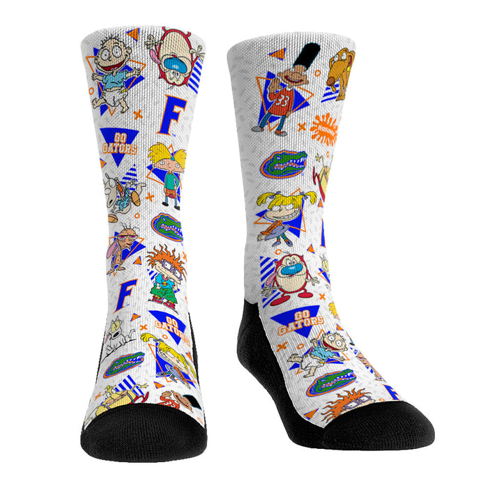 Florida Gators - 90's Nickelodeon Characters All-Over by Rock 'Em Socks