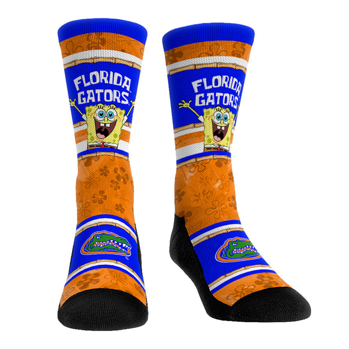 Florida Gators - SpongeBob SquarePants Tiki Stripe by Rock 'Em Socks