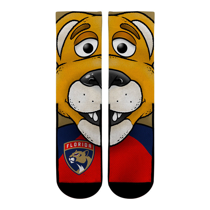 Florida Panthers - Split Face Mascot by Rock 'Em Socks