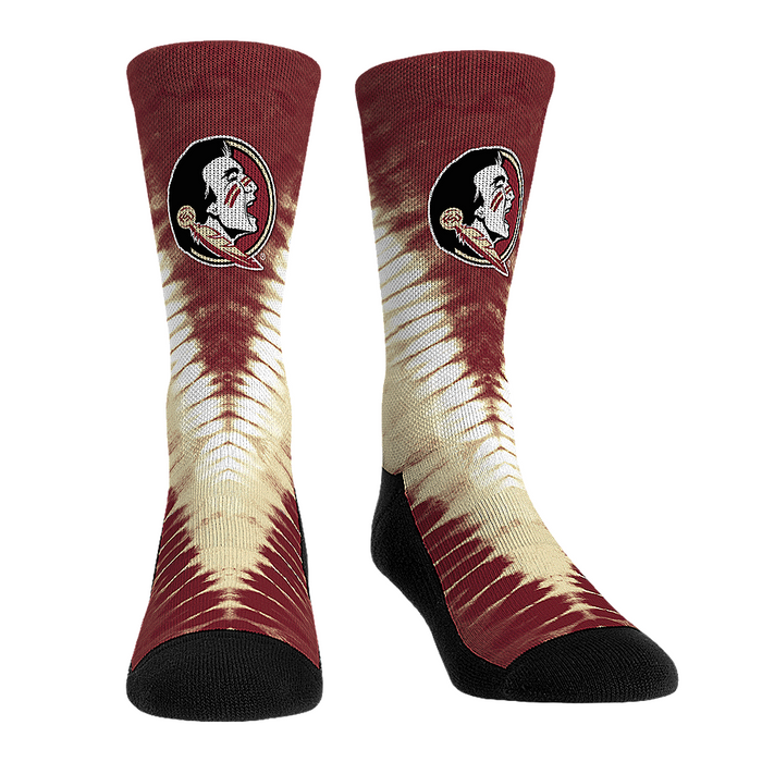 Florida State Seminoles - V Shape Tie Dye by Rock 'Em Socks