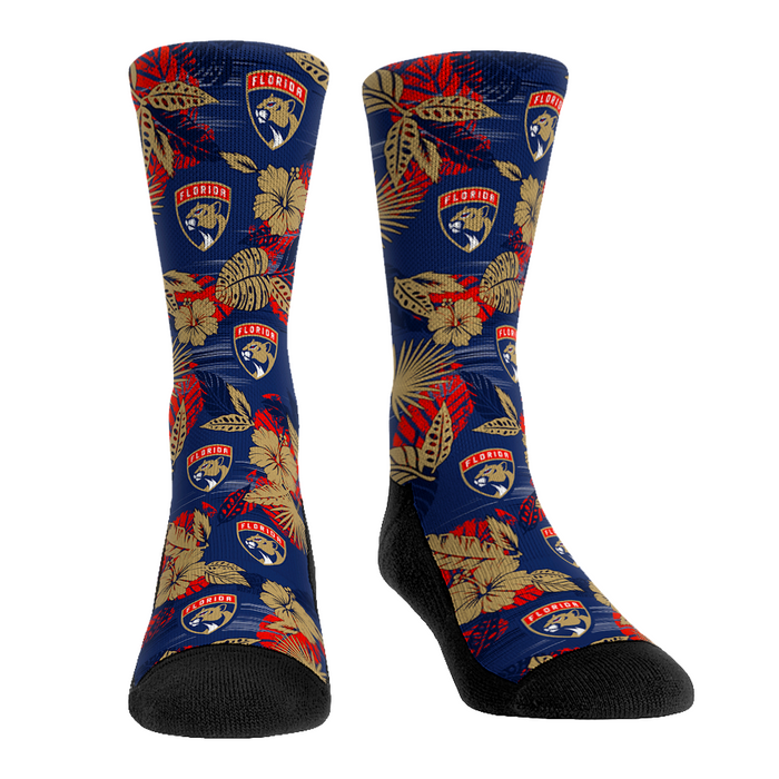 Florida Panthers - Floral by Rock 'Em Socks