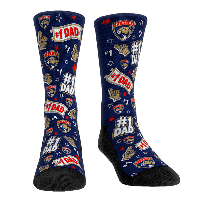 Florida Panthers - #1 Dad by Rock 'Em Socks
