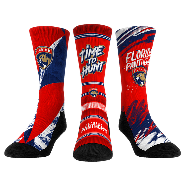 Florida Panthers - Power Play 3-Pack by Rock 'Em Socks