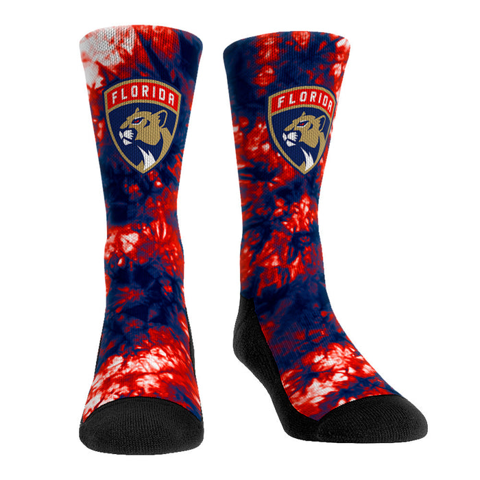 Florida Panthers - Team Tie Dye by Rock 'Em Socks