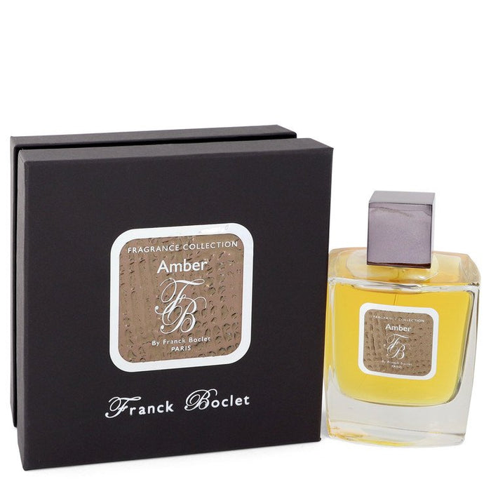 Franck Boclet Amber by Franck Boclet Eau De Parfum Spray (Unisex) 3.4 oz for Men by Avera Group