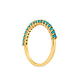 Frankie 14K Gold and Turquoise Ring by Christina Greene