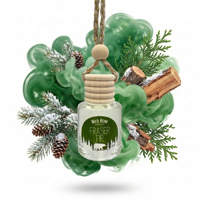 Fraser Fir Car Freshener by Wild Bear Market