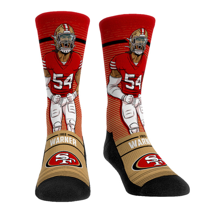 Fred Warner - San Francisco 49ers - Big Shot by Rock 'Em Socks