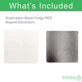 Sublimation Refrigerator Magnet by INNOSUB USA