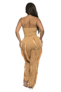 Two Piece Bodysuit & Tassel Pants Set {has very good stretch} by The House of Stylez