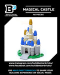 Custom Mini Magical Castle made using LEGO parts - B3 Customs by B3 Customs