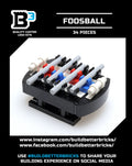 Foosball Table B3 Customs Arcade Building made using LEGO parts by B3 Customs