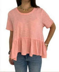 Vanilla Star Juniors Hobo Lace-Trim Flounce-Hem Top by Vanessa Jane