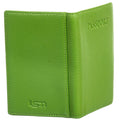 Sophia Full-Grain Leather Passport Cover with Card Slots & ID Window by MiamiLeathers.com