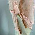 Lauren Ralph Lauren Womens Long Sleeves Silky Blouse, Size XS by Vanessa Jane