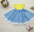 Blossom Organic Cotton Toddler Dress – Everyday Summer Dress for Girls by ozznekshoes