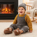 Kids’ Fuzzy Slippers | Bear & Bunny Animal House Shoes by ozznekshoes