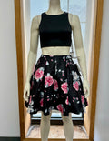 Sequin Hearts Juniors 2-Pc. Crop Top and Floral-Print Skirt,Size 5 by Vanessa Jane