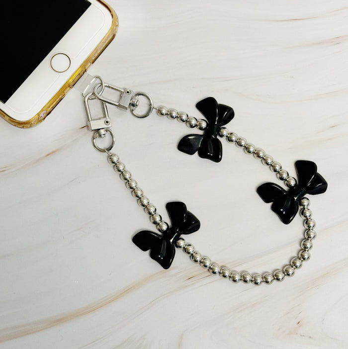 Bows And Beads Phone Wrist Lanyard by Ellisonyoung.com