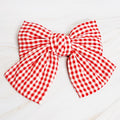 Gingham Bow Pretty Bow Hair Clip