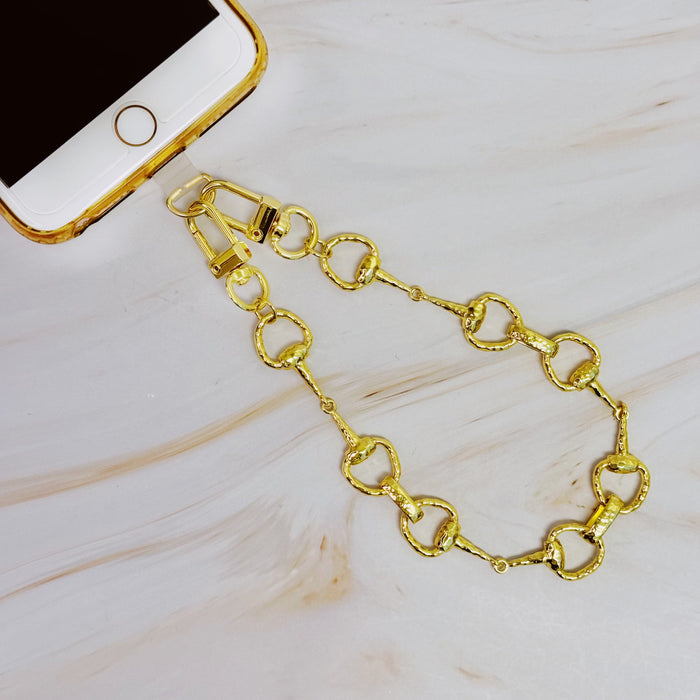 Equestrian Linked Phone Wrist Lanyard by Ellisonyoung.com